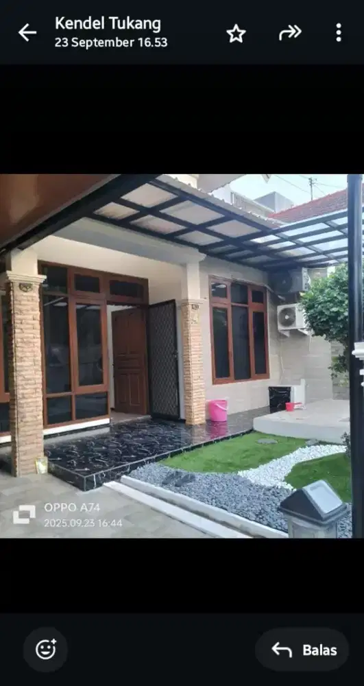 Disewakan/forent Rumah new reovasi di Bukit Sari Semarang