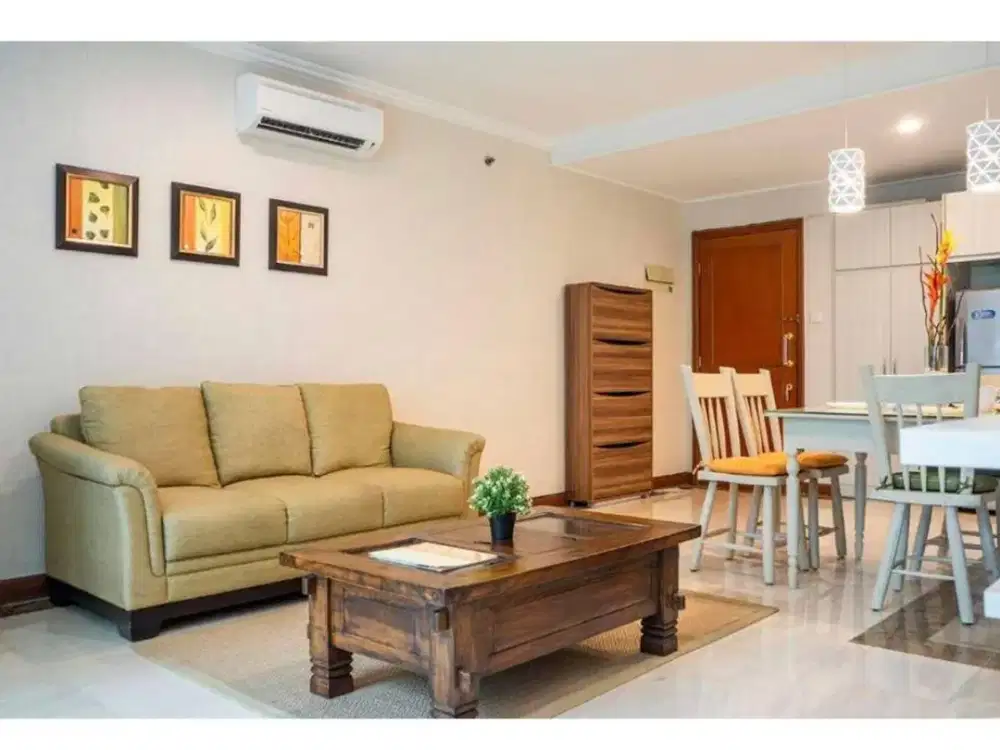 Disewakan Studio Apartemen Casablanca Siap Huni View Garden