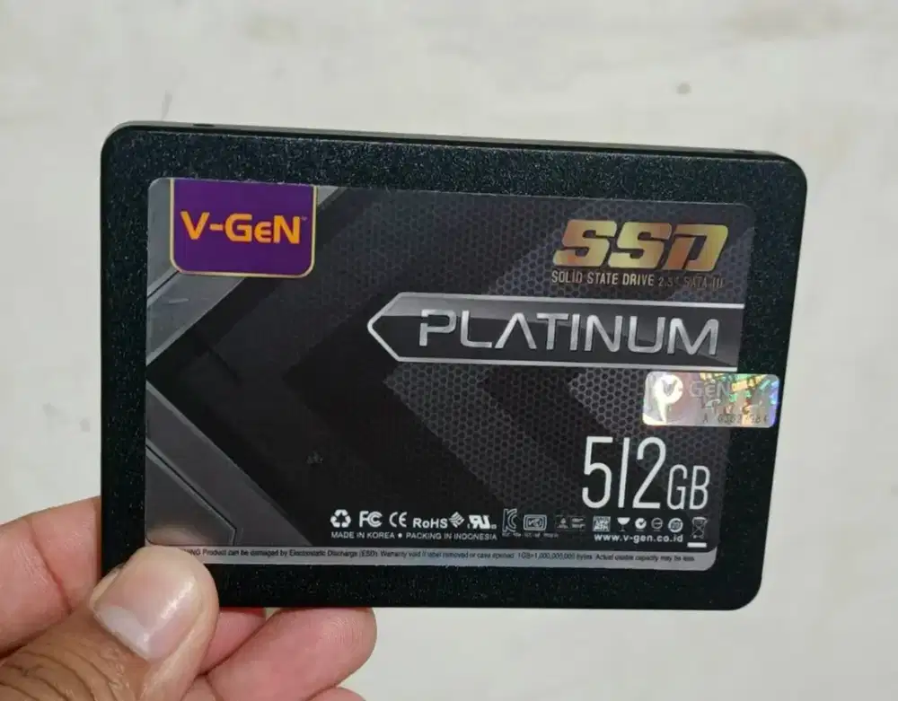 SSD 512GB V-Gen Platinum Like New - minat WA aj y