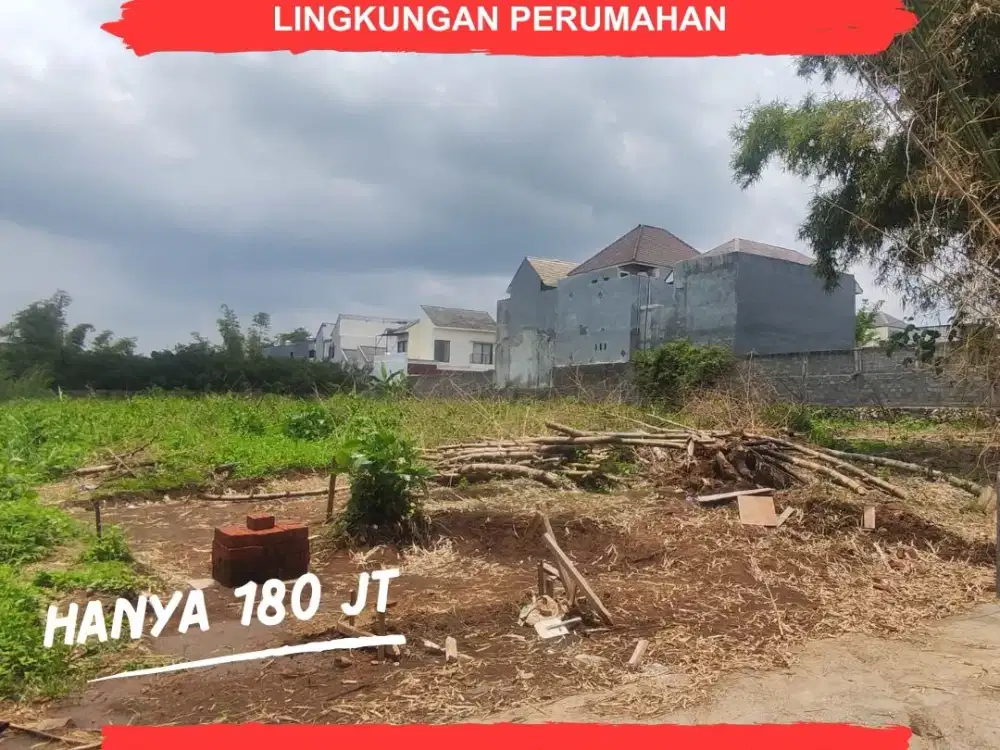 Kavling 75m² Dijual Cepat, Harga Nego, Lokasi Super Strategis Merjosari.