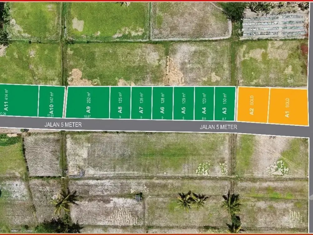 Tanah Pandanaran dijual murah dekat UII Kaliurang