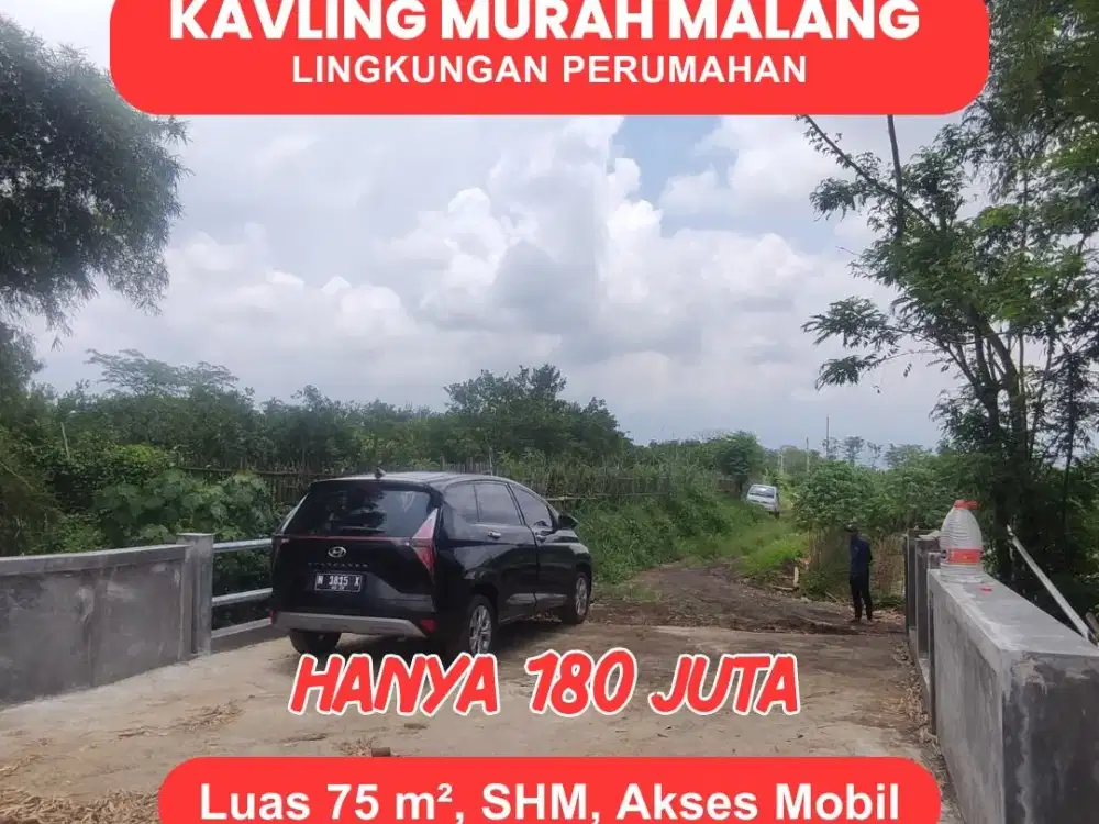 Investasi Kavling Murah Merjosari: Beli Tanah 75m² Dekat UIN & UMM untuk Hunian!