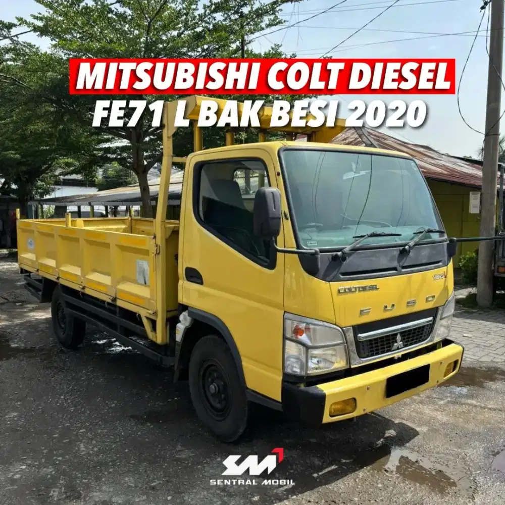 Mitsubishi Colt Diesel Fe71 L Bak Besi Kuning 2020