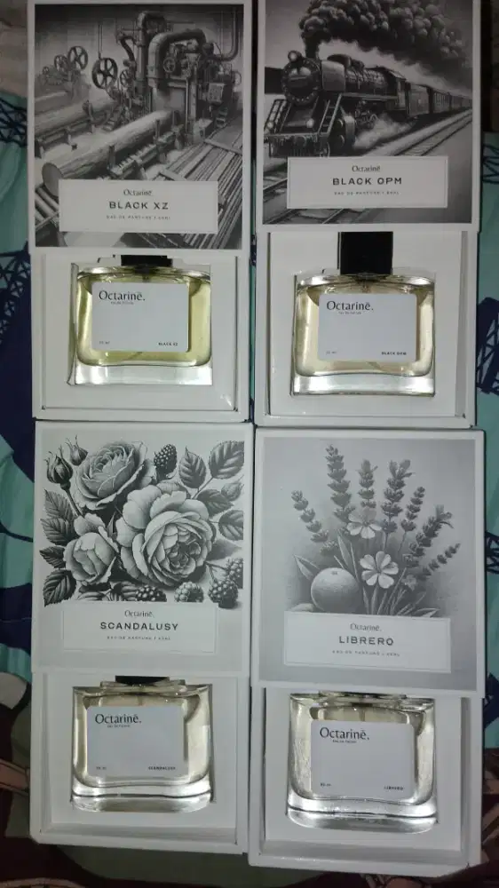 Parfum merk octarin 50ml original 100% freeongkir