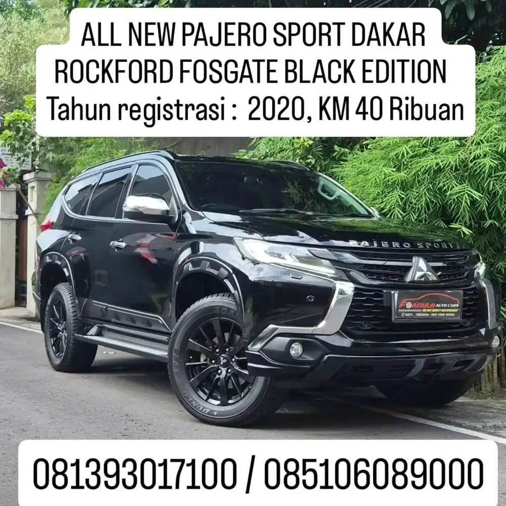 PAJERO SPORT DAKAR 4x2 
ROCKFORD FOSGATE BLACK EDITION , km 40 rb an