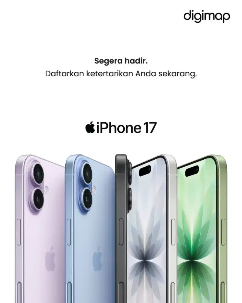PreOrder mulai tanggal 10 Iphone 17