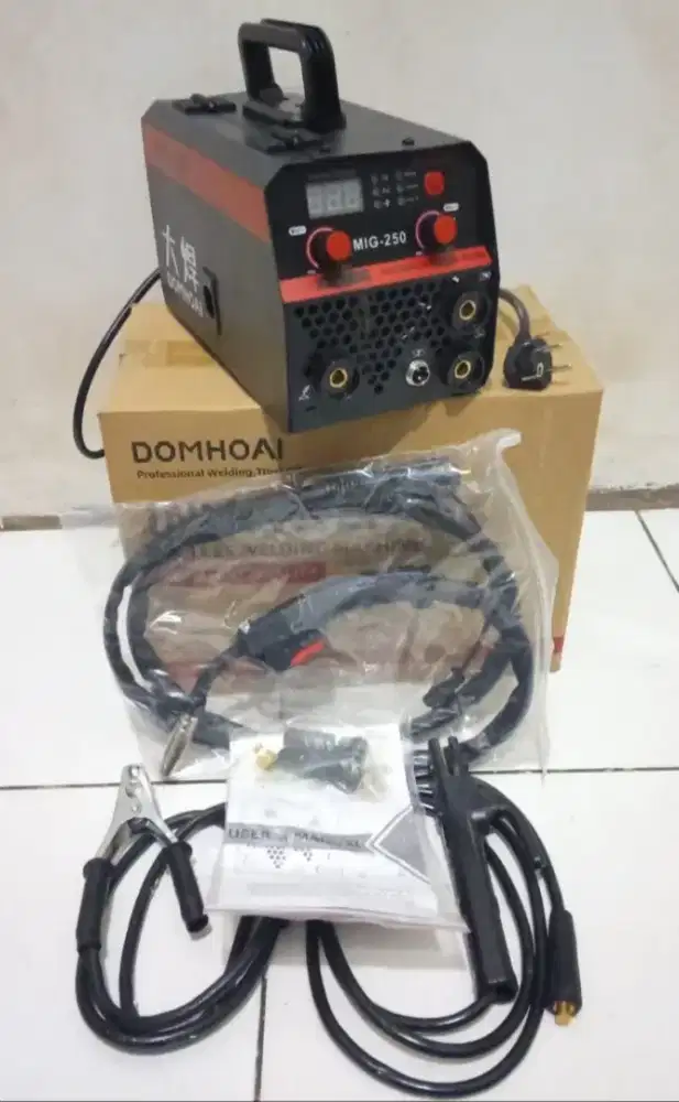 Mesin Las Listrik Mig-250 bisa 3in1 (MMA+MIG+TIG) DOMHOAI