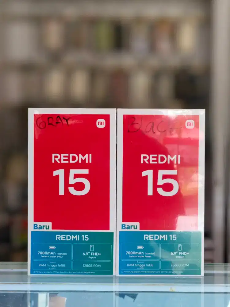NEW REDMI 15 8/128