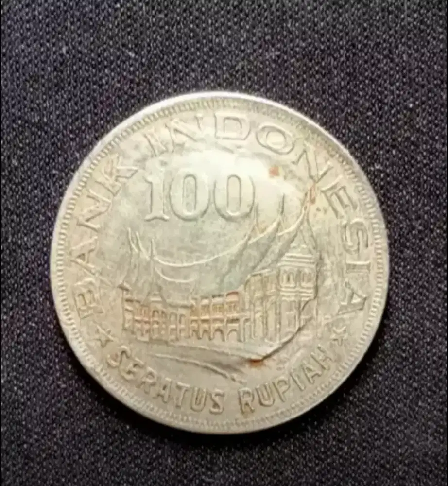 Uang Coin Rp.100 Th.1978 (ASLI)