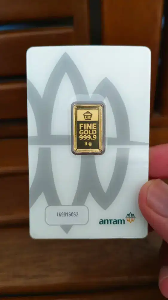 Emas antam gramasi 3 gram