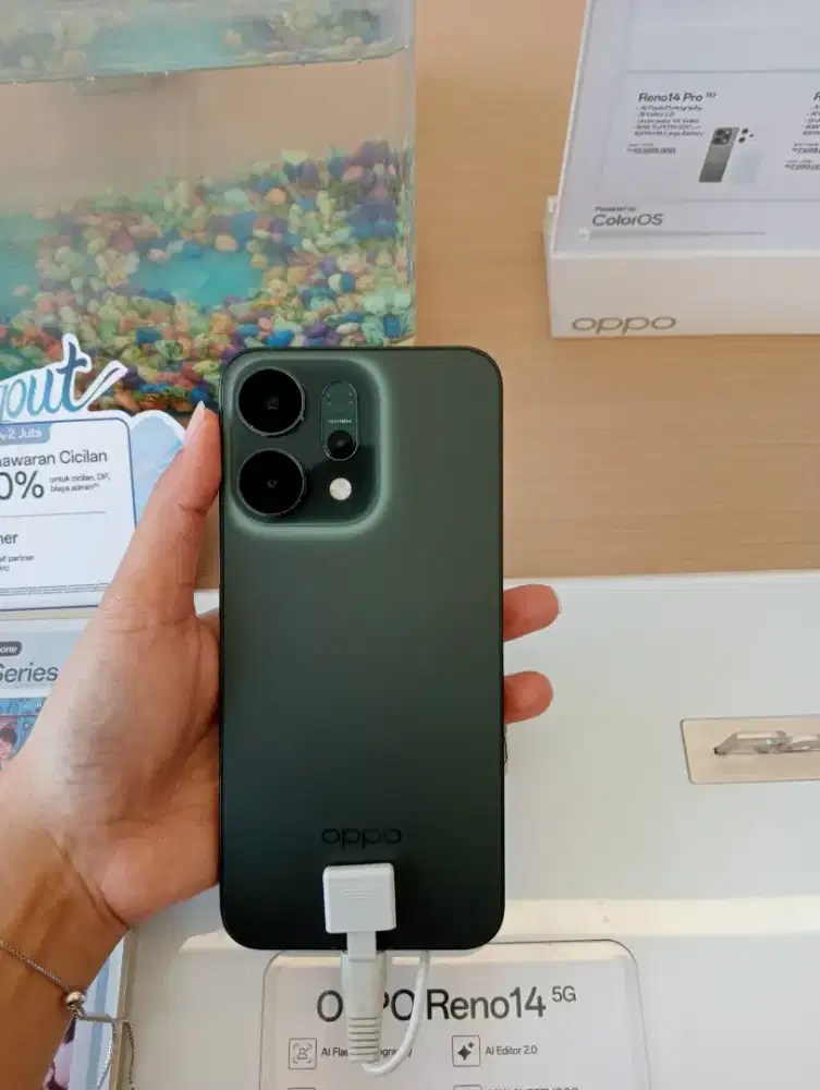 Oppo Reno 14 5g (cicilan TANPA DP) Free 1x cicilan ‼️