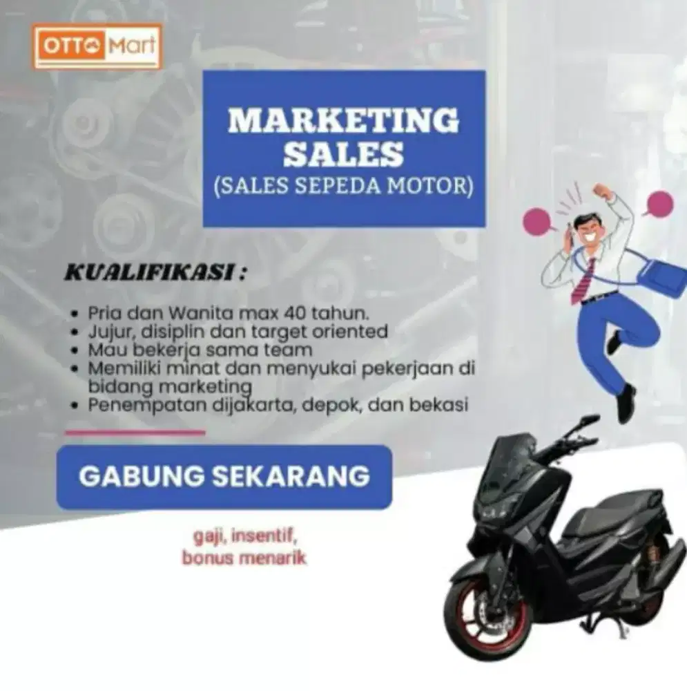 Lowongan Kerja Marketing Dealer