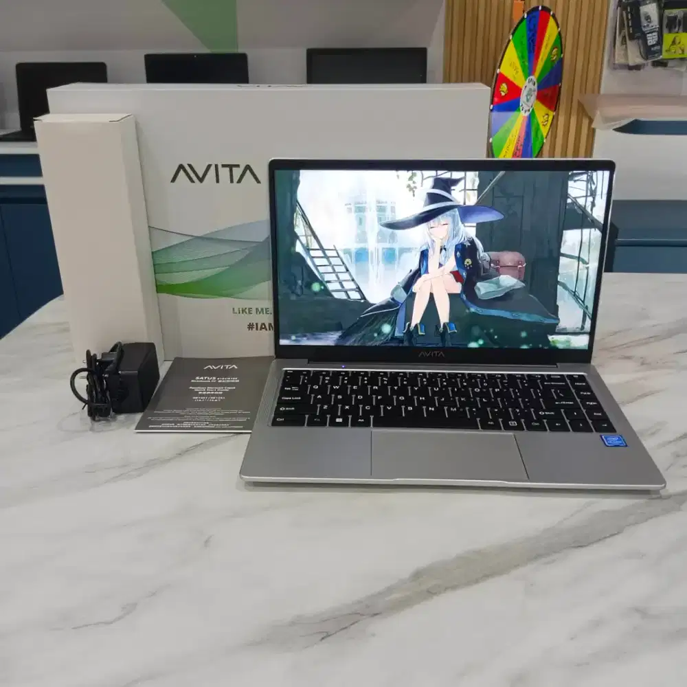 (L01) Laptop Pelajar Intel i5 4GB 320GB 14inch Apk siap pakai