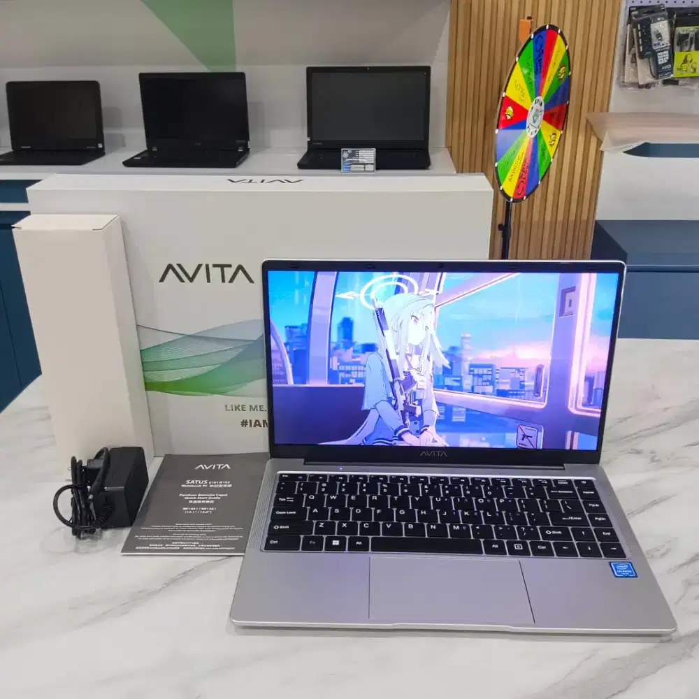 (L01)Laptop Kerja Intel i5 4GB 320GB 14inch Kamera Jernih.Siap Pakai