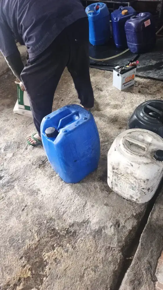 Menerima aki mati, soak, bekas