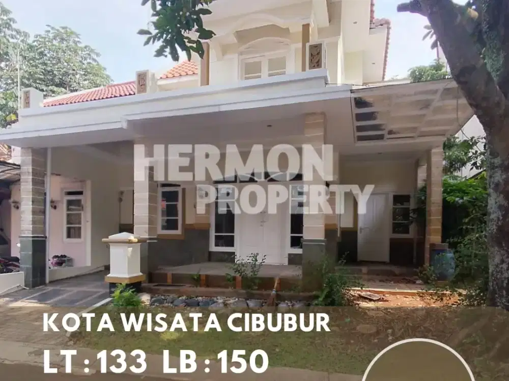 Rumah Impian Bangunan Luas Siap Huni di Kota Wisata cibubur bisa KPR