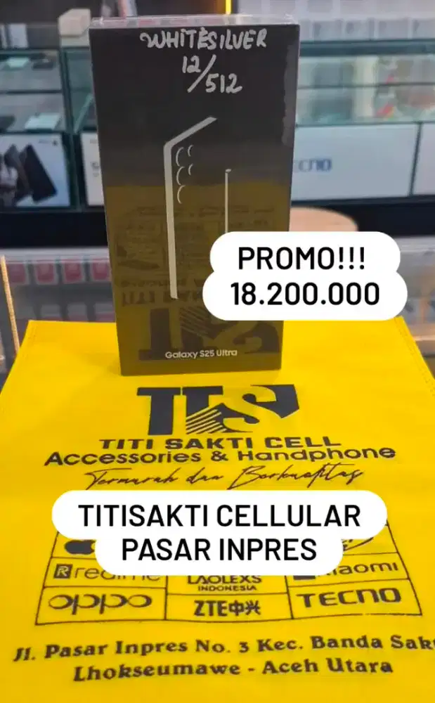 Samsung s25 ultra 12/512 cucigudang