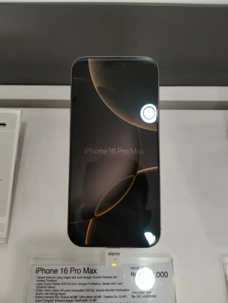 Credit iPhone 16 Pro Max 256GB bunga mulai 0% free hingga2x cicilan
