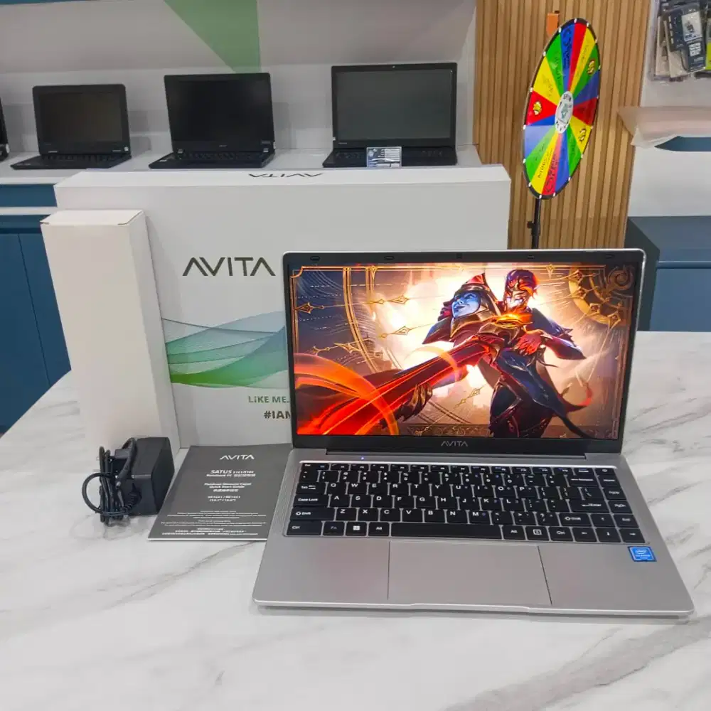 (L01) Laptop Gaming Intel i5 4GB 320GB 14inch Kamera Jernih.Siap Pakai