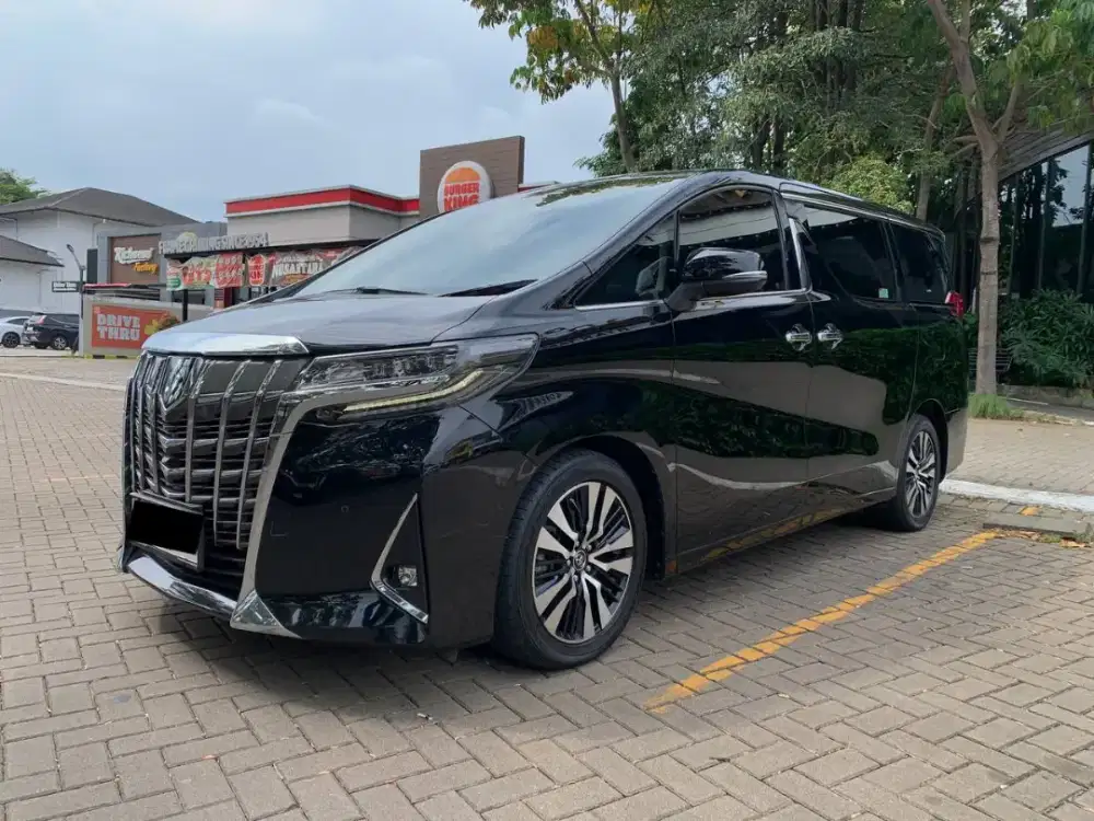 [ TERAWAT ] TOYOTA ALPHARD 2.5 G AT MATIC 2018 HITAM FACELIFT