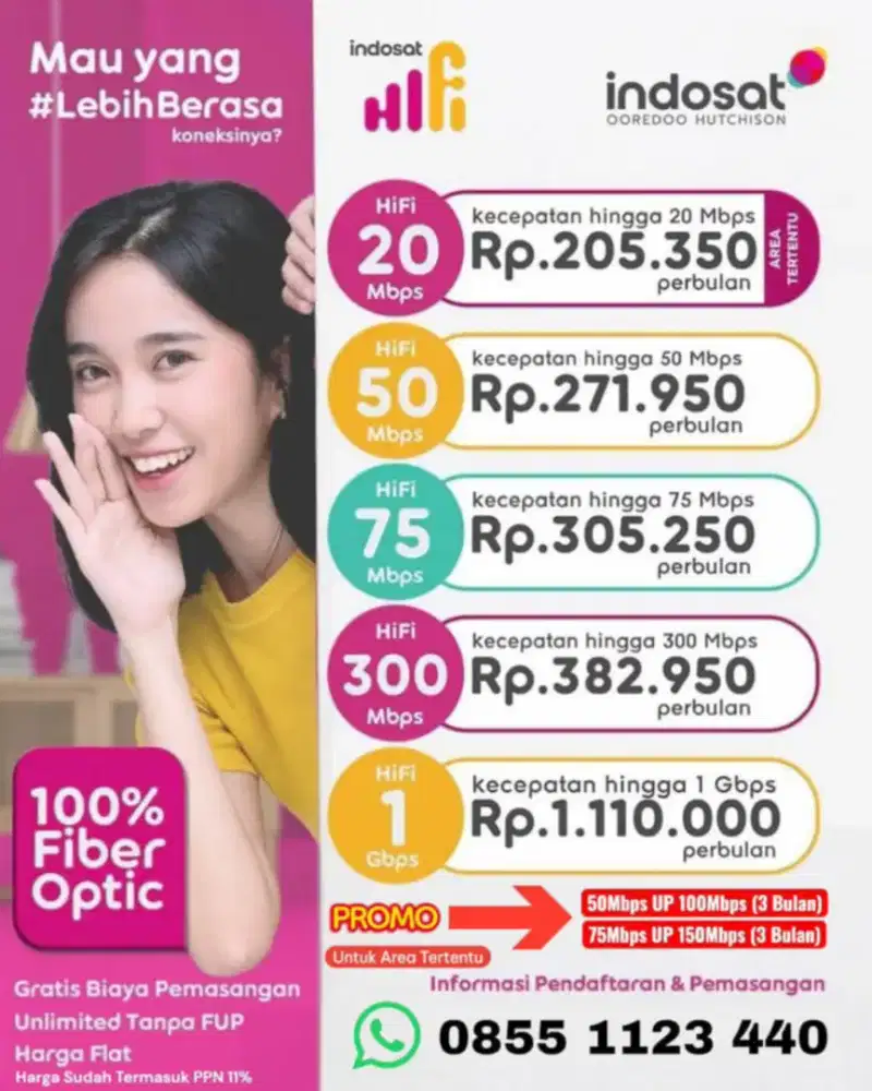 WiFi Indosat HiFi Bandung