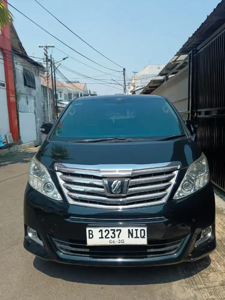 TOYOTA ALPHARD 2012 Q 3.5 PILOT SEAT PAJAK PANJANG