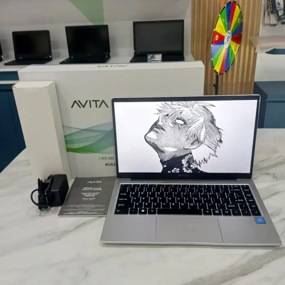 (L01) Laptop Design Intel i5 4GB 320GB 14inch Cam Jernih.Bisa COD