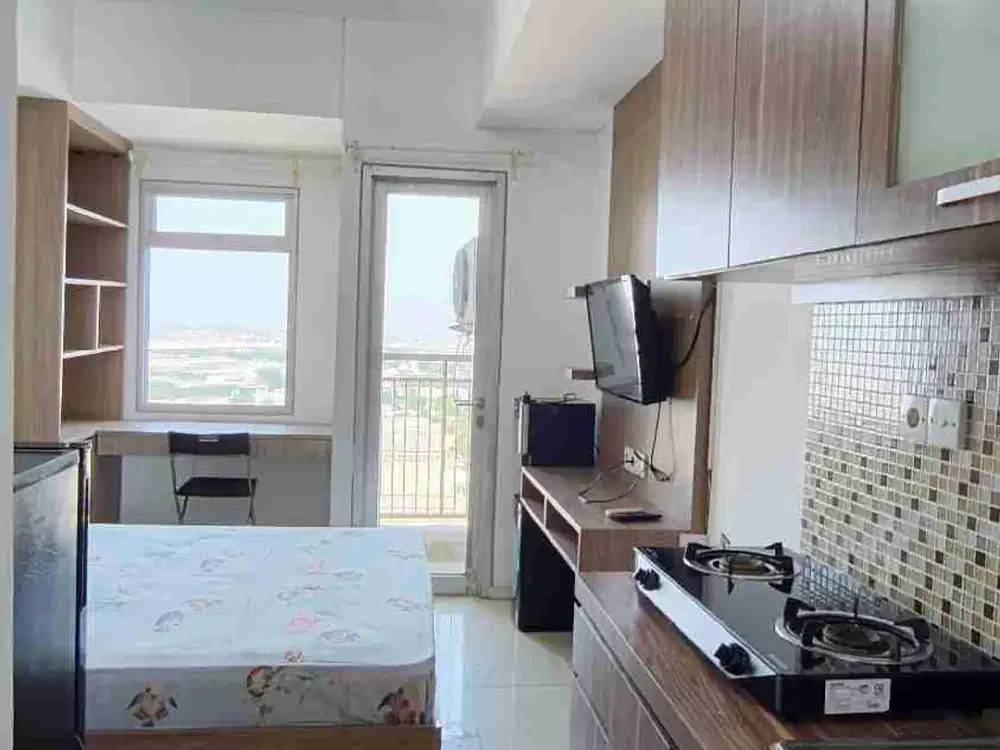di sewakan apartemen green lake Sunter studio furnish