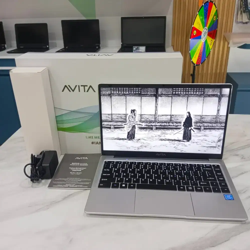 (L01)Laptop Sekolah Intel i5 4GB 320GB 14inch Cam Jernih.Siap PakaiCOD