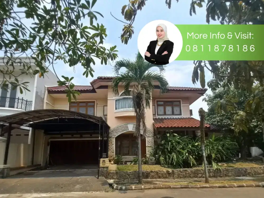 Rumah Bagus Posisi Hook Puri Bintaro  — Harga Terbaik