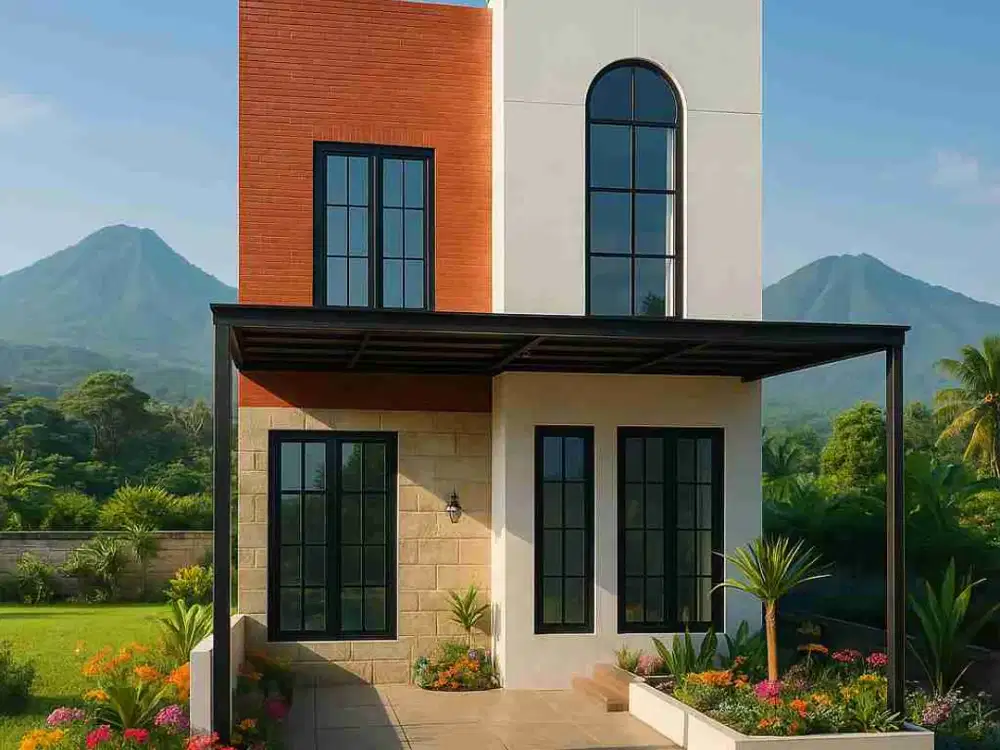 Rumah 2 Lantai Neo Classic Modern di Kota Malang – Desain Elegan & Fungsional