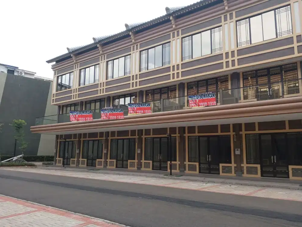DISEWAKAN RUKAN CBD KOREAN TOWN 4(empat) UNIT GANDENG BRAND NEW