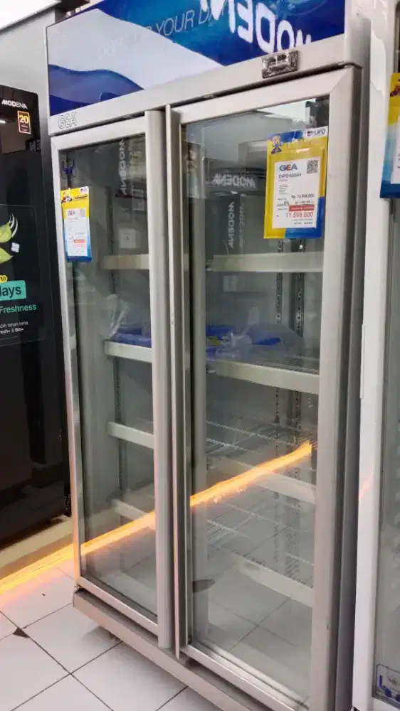 GEA SHOWCASE 2Pintu EXPO-600AH BISA CICIL