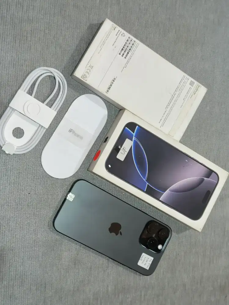 IPHONE 16 PRO MAX 256GB BLACK TITANIUM