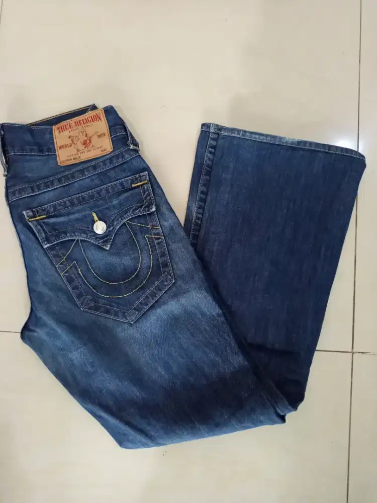 Celana jeans TRUE RELIGION section BILLY size 28