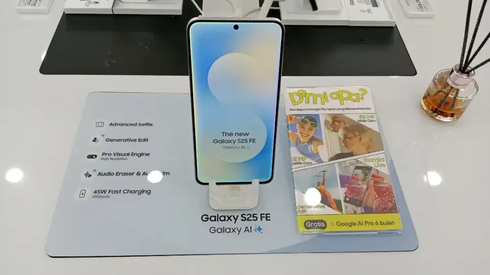SAMSUNG GALAXY S25FE BISA CICIL FREE FIT3 ATAU BUDS FE