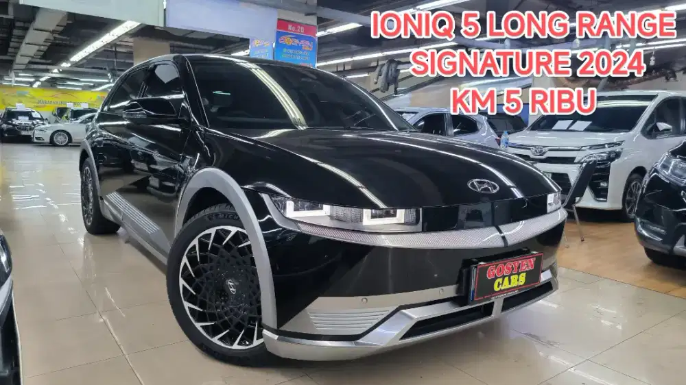 Km 5 ribu HYUNDAI IONIQ 5 LONG RANGE SIGNATURE AT 2024 FULL ORISINIL