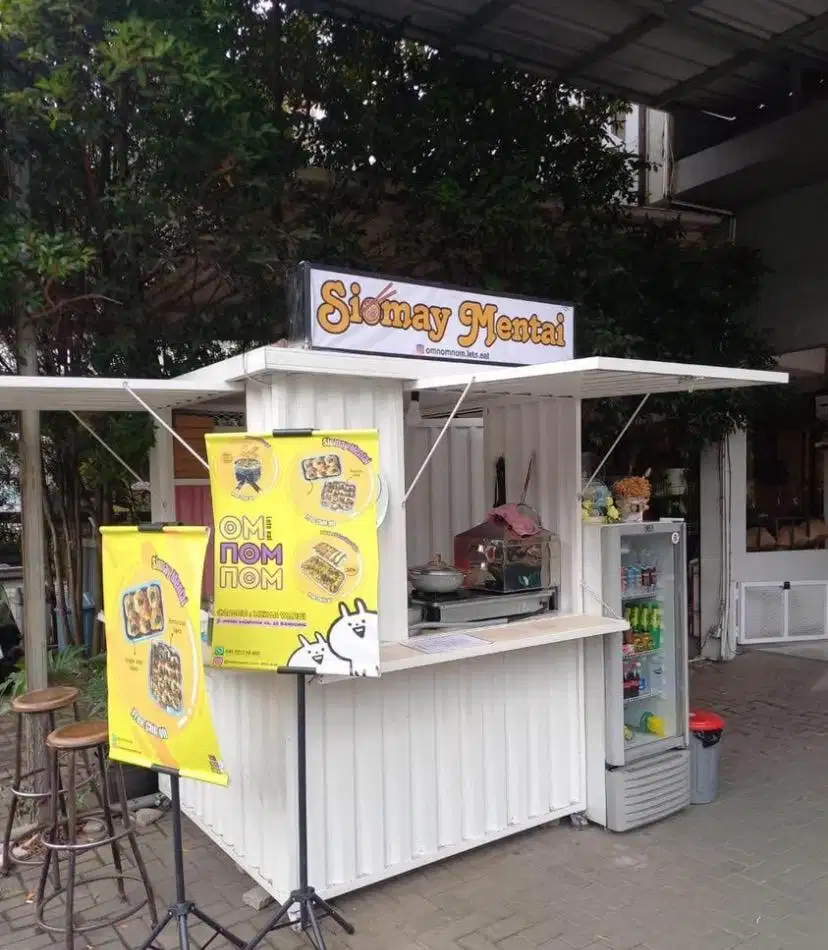 Booth kontener 1,5m x 1,5m