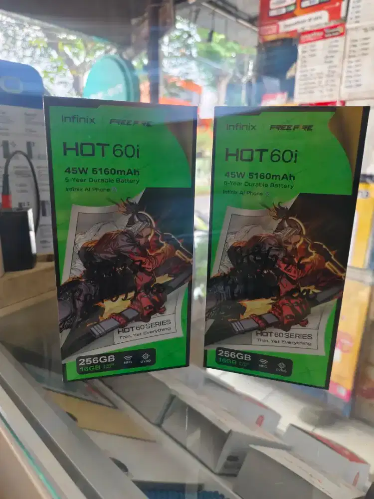 BARU GARANSI RESMI Infinix hot 60i 8+8/256
