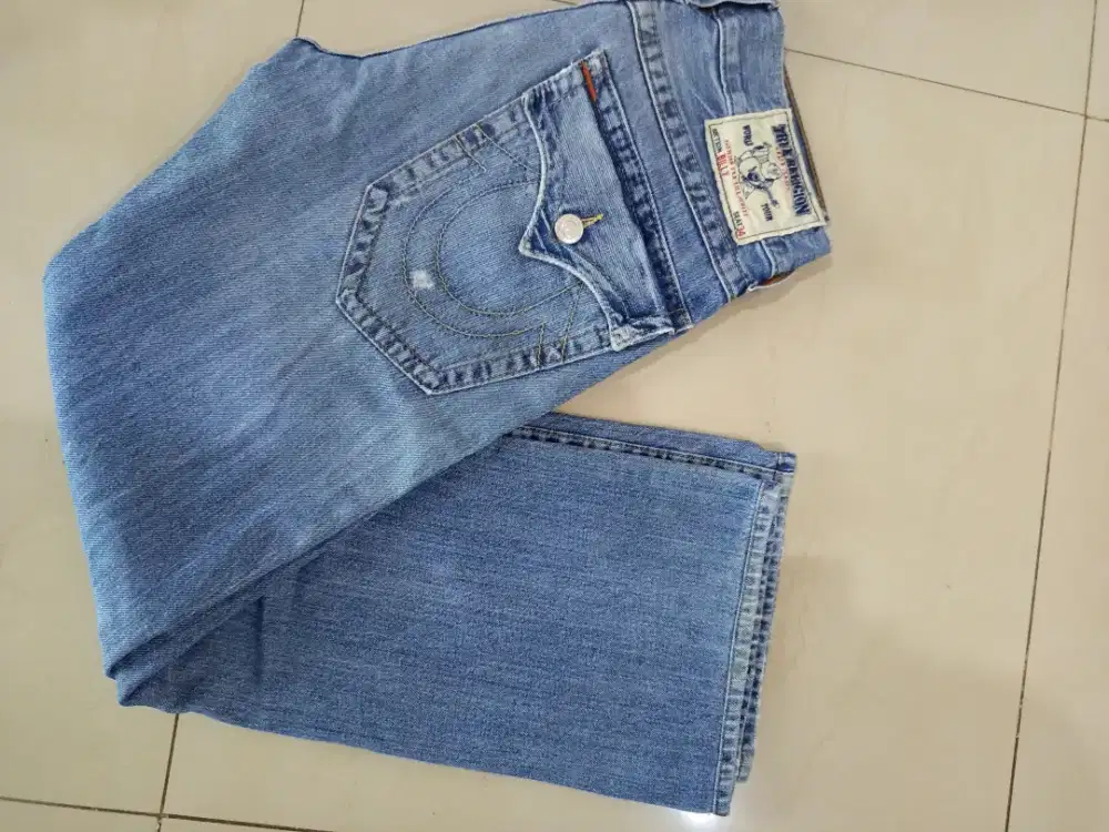 Celana jeans TRUE RELIGION section BILLY size 31