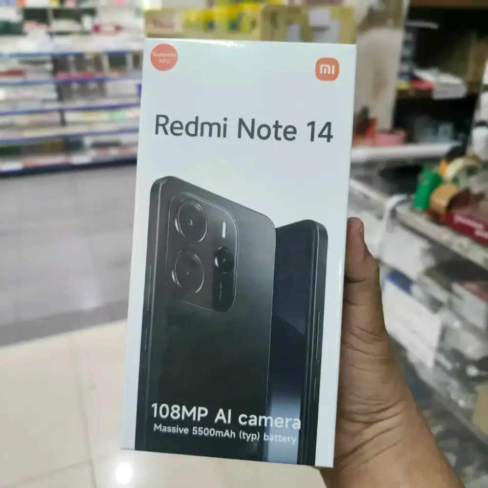Redmi Note 14 4G Hitam BNIB (8/128GB)