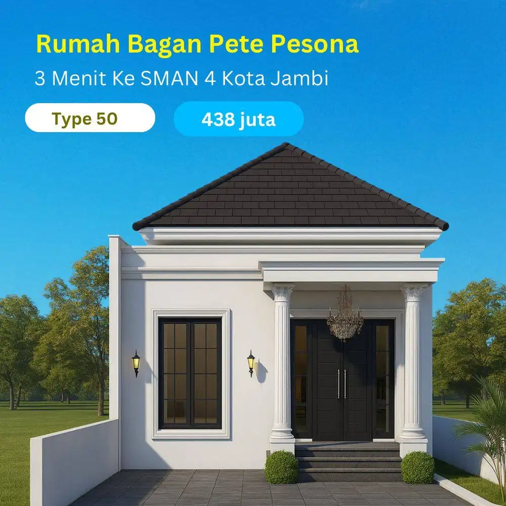 Dijual Cepat Rumah Model Klasik