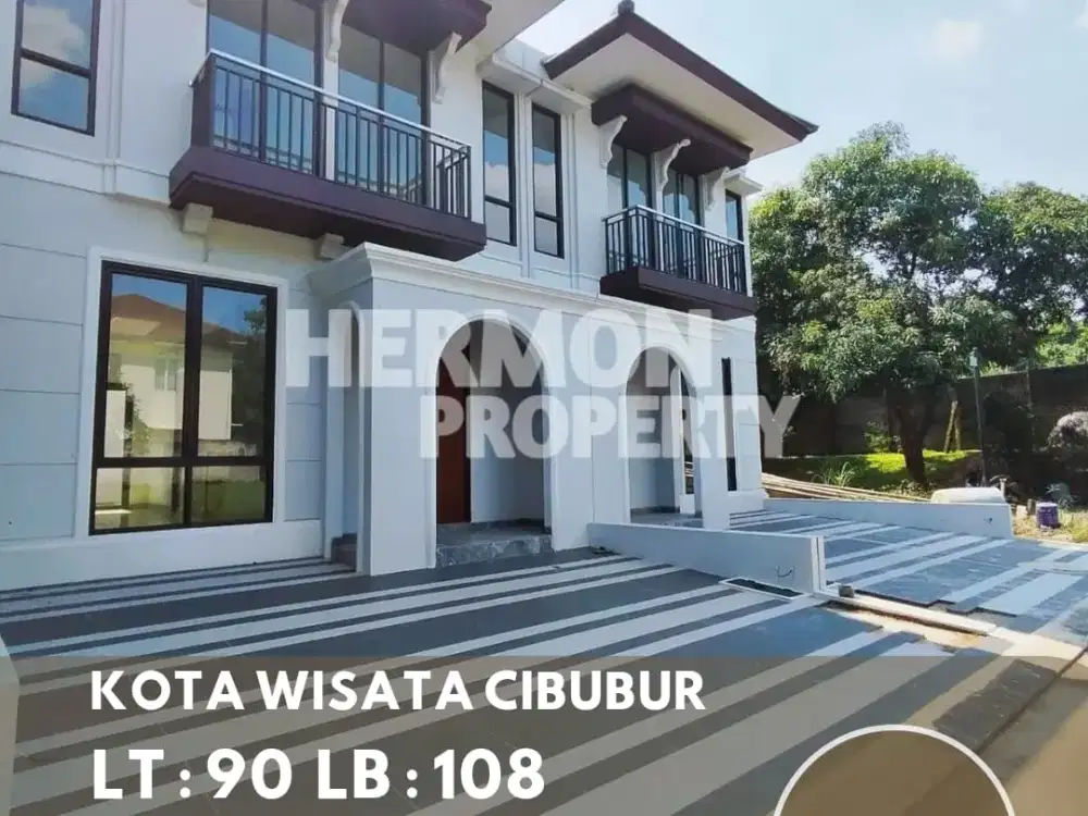 Rumah Baru Modern Minimalis Kamar Tidur 4 +1 , kota Wisata Cibubur