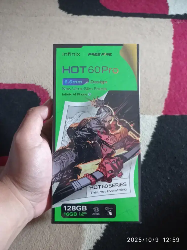 BISMILLAH INFINIX HOT 60 PRO RAM 8/128 SEGEL BOX BARU