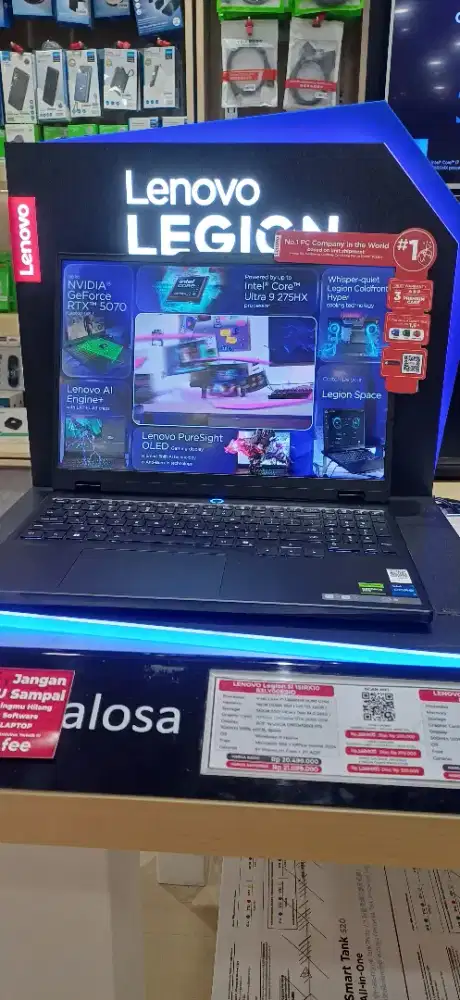 LENOVO LEGION 5i setiap pembelian laptop dptkan undian berhadiah motor