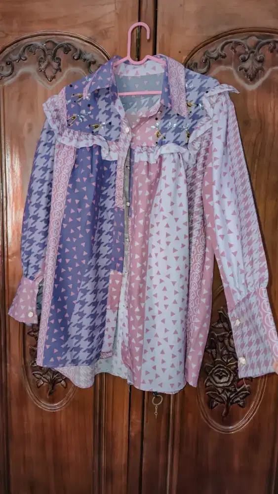 Blouse pink lilac