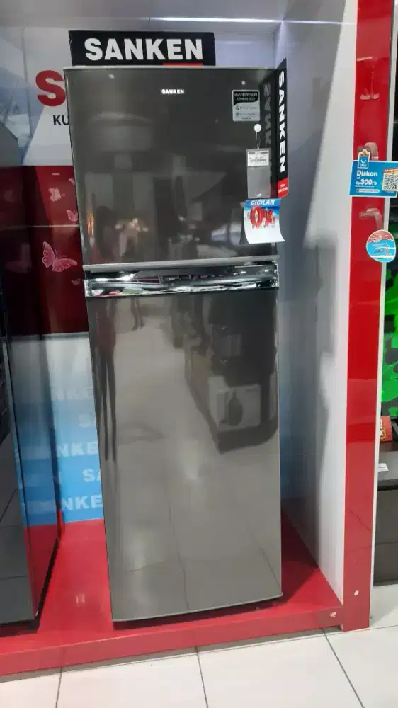SANKEN REFRIGERATOR 2D 8K-380