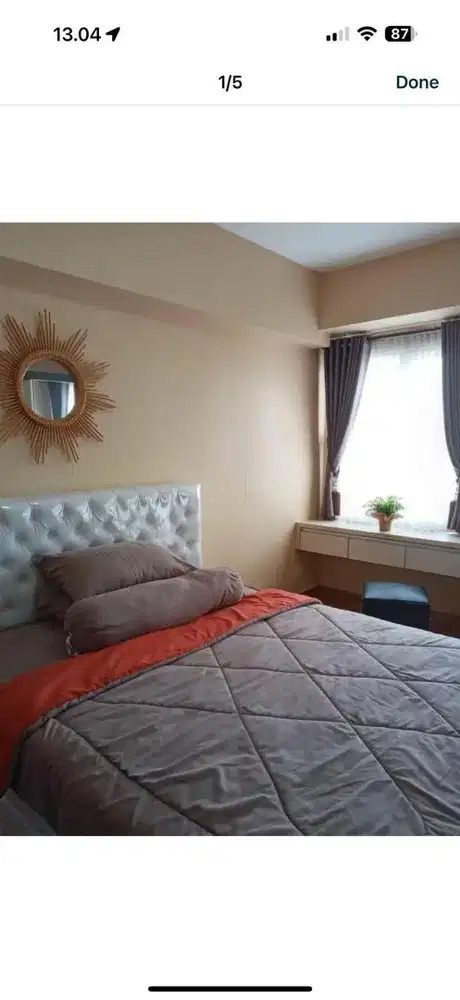 Disewakan Apartemen Podomoro Golf View Tower Balsa Type Studio!