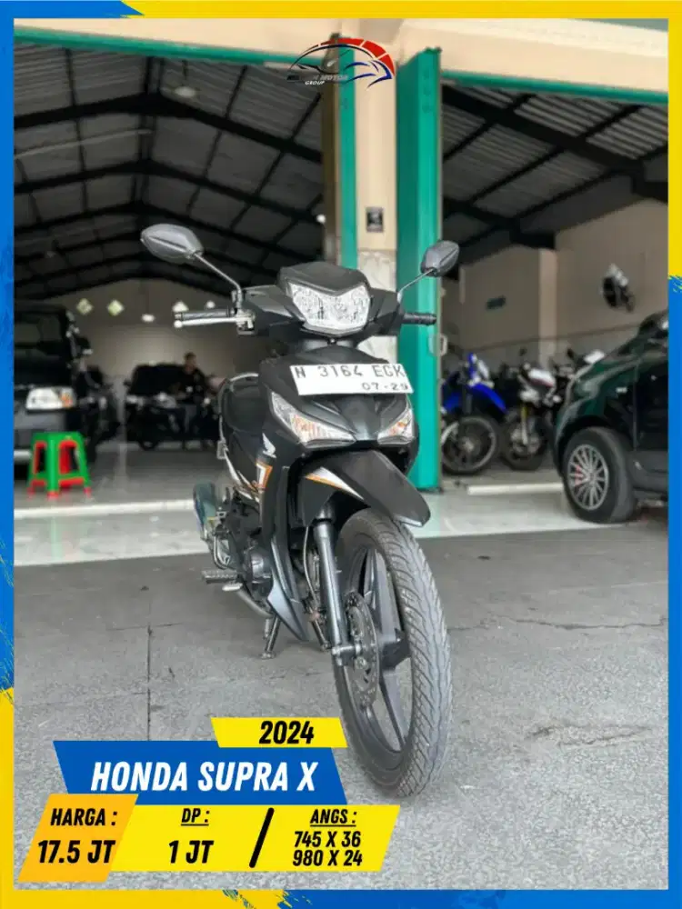 HONDA SUPRA X 2024 SIAP PAKAI BOSSKU HIKMAH MOTOR KEPUH MALANG