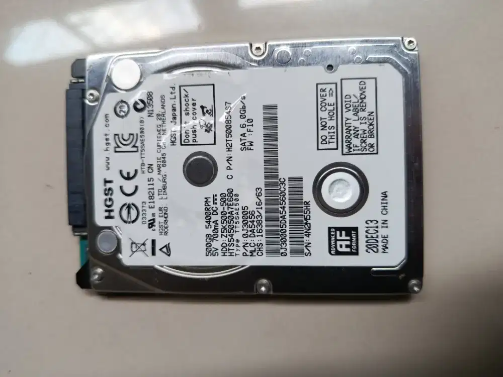 HARDISK 500GB normal copotan